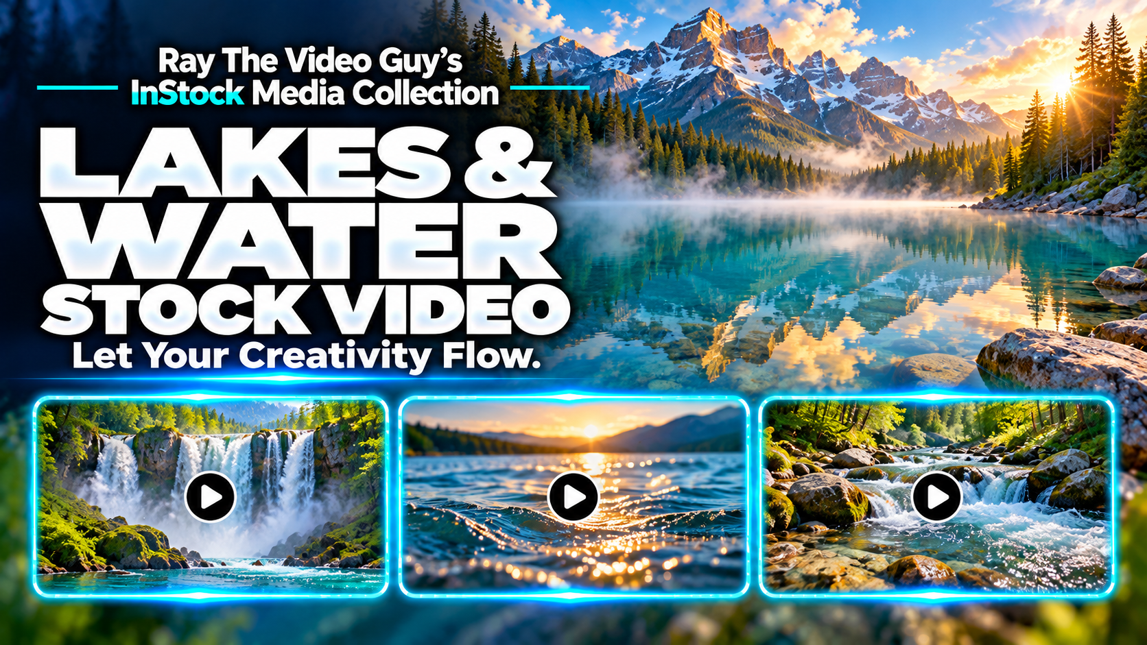 InStock Lakes & Water 4K Part 1
